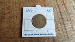 Penning in Munthouder - 60 Jaar Rode kruis, Ophalen of Verzenden, Overige waardes, Losse munt