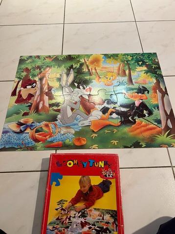 Vintage puzzel Play Time, Looney Tunes. Super Pieces 24 stuk beschikbaar voor biedingen