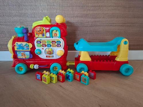 VTech rijd en leer letterlocomotief, Kinderen en Baby's, Speelgoed | Vtech, Zo goed als nieuw, Ophalen