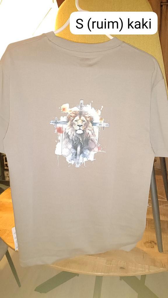 T-shirts. christelijk, origineel&uniek. dames en heren, Kleding | Heren, T-shirts, Nieuw, Overige maten, Zwart, Ophalen of Verzenden