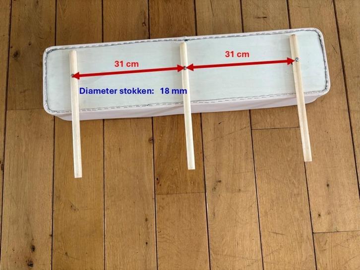 ectake – Uittrekbare armsteun voor Tectake Massagetafel, Sport en Fitness, Massageproducten, Nieuw, Massagetafel, Ophalen of Verzenden