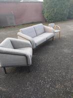 Bankstel met Fauteuil en stoel, Ophalen, Gebruikt, Stof