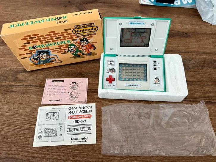Nintendo Game & Watch Bomb Sweeper (BD-62), Spelcomputers en Games, Spelcomputers | Nintendo Game Boy, Gebruikt, Overige modellen