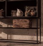 Dbodhi Karma charcoal kast teak, Nieuw, 25 tot 50 cm, Minder dan 150 cm, Teakhout