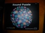 Ronde legpuzzel 1000 stukjes Blazing with color, Ophalen of Verzenden, 500 t/m 1500 stukjes, Gebruikt, Legpuzzel