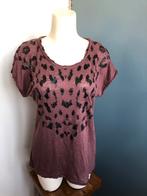 Alchemist paarsbruin linnen top m, Maat 38/40 (M), Ophalen of Verzenden, Zo goed als nieuw, Korte mouw