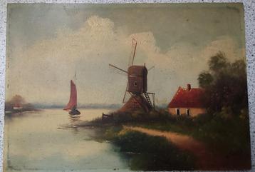 Schilderij landschap  beschikbaar voor biedingen