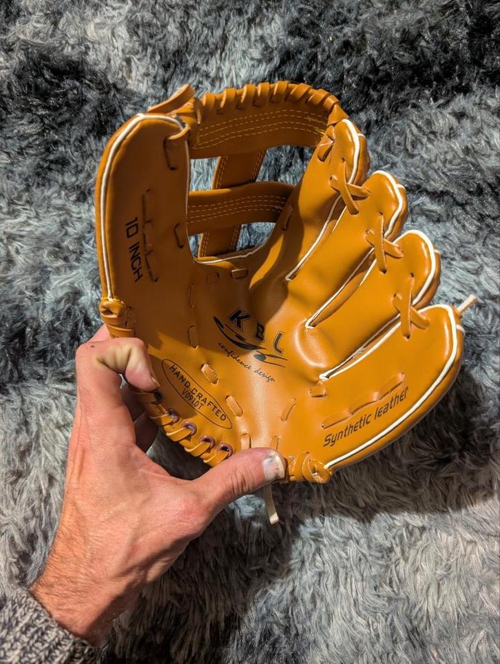 KBL-handschoen, Sport en Fitness, Honkbal en Softbal, Zo goed als nieuw, Handschoen, Ophalen of Verzenden