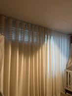 Beige/off white Wave Plooivitrage - 370x236 cm, Ophalen of Verzenden, Zo goed als nieuw, Beige, 200 cm of meer