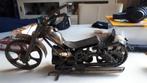 Grote handgemaakte zware ijzeren Harley Davidson 45 cm lang, Ophalen