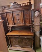 Monumentale Antieke Buffetkast | Massief Eiken, Ophalen