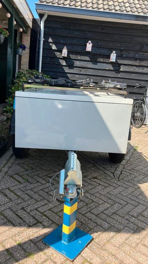 Bagageaanhangwagen incl fietsendrager voor 4 100bij150 cm, Auto diversen, Aanhangers en Bagagewagens, Gebruikt, Ophalen