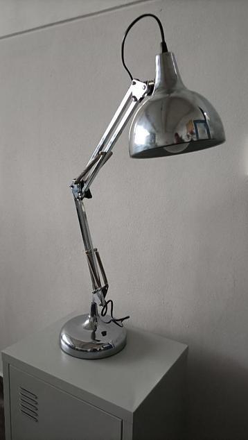 chromen bureaulamp Eglo architectenlamp retro design chroom beschikbaar voor biedingen