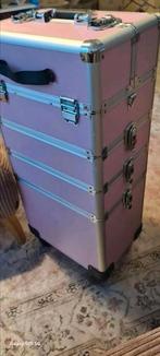 Nagelkoffer met nette inhoud leuk voor starter!, Ophalen, Minder dan 50 cm, 50 tot 100 cm, Zo goed als nieuw