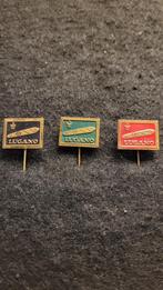 Lugano Champ Clark Nieuwe Pekela speldje, Verzamelen, Verzenden, Zo goed als nieuw, Merk, Speldje of Pin