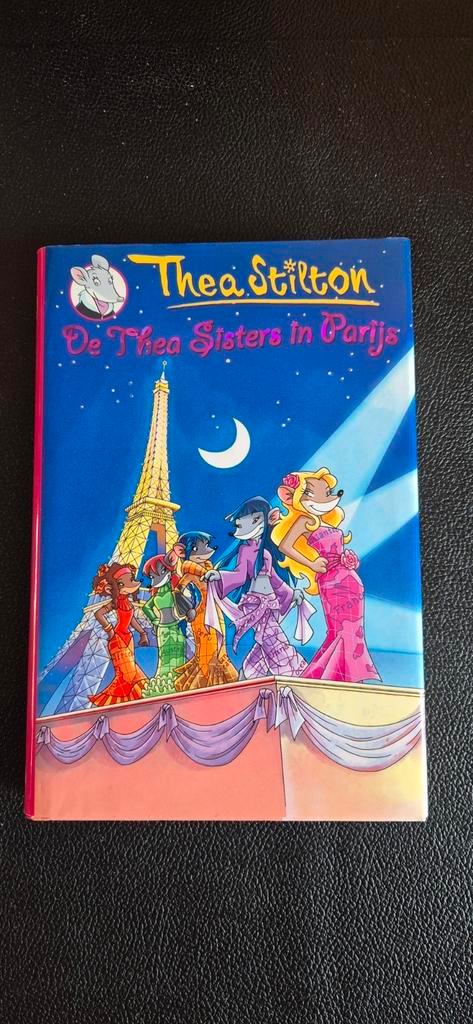 Thea Stilton - De Thea Sisters in Parijs, Boeken, Kinderboeken | Jeugd | onder 10 jaar, Zo goed als nieuw, Ophalen of Verzenden