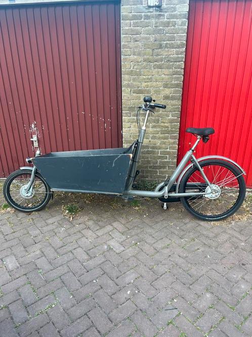 Bakfiets Cargo long 7versn. Roller brakes, Fietsen en Brommers, Fietsen | Bakfietsen, Gebruikt, Fietsfabriek, 4 kinderen of meer