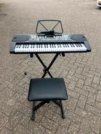 Keyboard met Standaard & Microfoon, Muziek en Instrumenten, Keyboards, Overige merken, Ophalen of Verzenden, Aanslaggevoelig, 61 toetsen