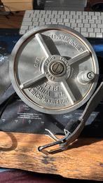 vlechtdraadhaspel merk molendijk schilt aluminium, Ophalen of Verzenden, Zo goed als nieuw