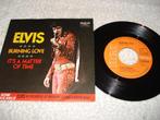 Elvis Presley     Burning Love  Duitsland   Orgineel, Ophalen of Verzenden, Zo goed als nieuw, 7 inch, Single