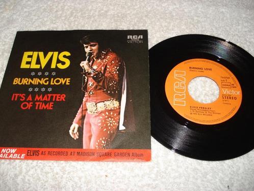 Elvis Presley     Burning Love  Duitsland   Orgineel, Cd's en Dvd's, Vinyl Singles, Zo goed als nieuw, Single, 7 inch, Ophalen of Verzenden