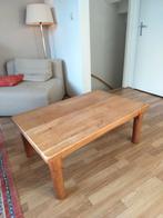 Salontafel, massief eikenhout, Huis en Inrichting, Ophalen, Gebruikt, 100 tot 150 cm, Eikenhout