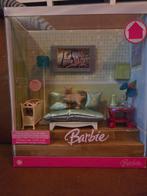 Barbie Futon & Table Woonkamer Set, Kinderen en Baby's, Speelgoed | Poppen, Ophalen of Verzenden, Zo goed als nieuw, Barbie