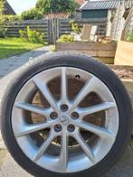 Lexus ct velgen + zomerbanden 215/45 r17, Auto-onderdelen, Banden en Velgen, Ophalen, 215 mm, Velg(en), 17 inch