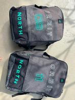 Set North Orbits 9m + 11m + bar, Watersport en Boten, Kitesurfen, Ophalen, 9 m², Geen board, Zo goed als nieuw