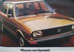 VW Passat poster 1974. Nieuws van formaat, Deurposter of groter, Rechthoekig Liggend, Ophalen of Verzenden, Zo goed als nieuw