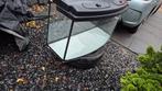 Aquarium panorama, Dieren en Toebehoren, Vissen | Aquaria en Toebehoren, Ophalen of Verzenden, Zo goed als nieuw, Leeg aquarium