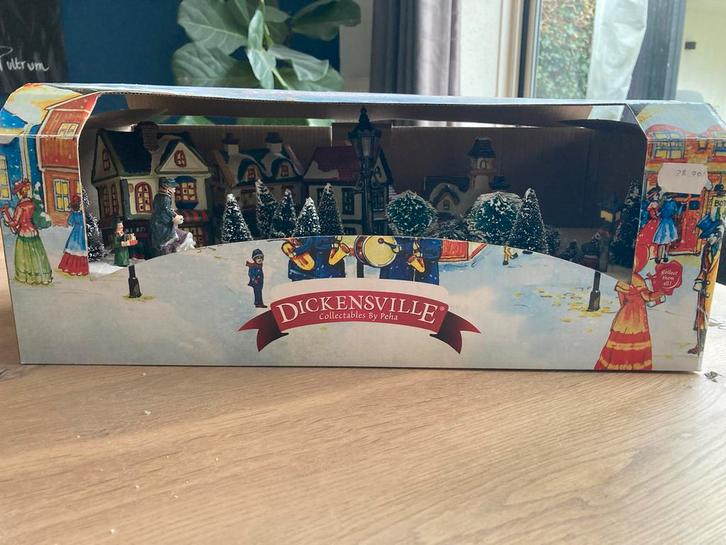 Charles Dickens Wintertafereel, Diversen, Kerst, Gebruikt, Ophalen of Verzenden