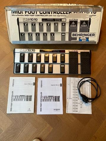 Behringer FCB-1010 MIDI Foot Controller met UnO chip beschikbaar voor biedingen