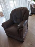 Comfortabele leren fauteuils, Ophalen, Gebruikt, 50 tot 75 cm, Leer