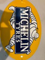 Michelin emaille, Verzamelen, Merken en Reclamevoorwerpen, Ophalen of Verzenden, Gebruikt, Reclamebord