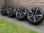 Orig Volvo XC60 5-spoke 21 inch velgen + zomerbanden, Auto-onderdelen, Banden en Velgen, Gebruikt, 255 mm, Banden en Velgen, Personenwagen