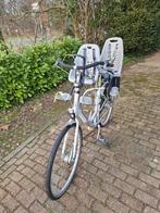 Gazelle Bloom moederfiets met yepp voor en achter zitje, 50 tot 53 cm, Gebruikt, Dubbele standaard, Ophalen of Verzenden