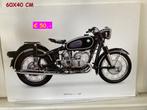 Diverse posters / foto's ( BMW R50 / MV Agusta / Norton 850), Ophalen, Rechthoekig Liggend, Zo goed als nieuw, A1 t/m A3