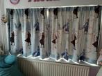 Frozen gordijnen set - 2 maten verduisterend!, Ophalen, Zo goed als nieuw, Blauw, 100 tot 150 cm