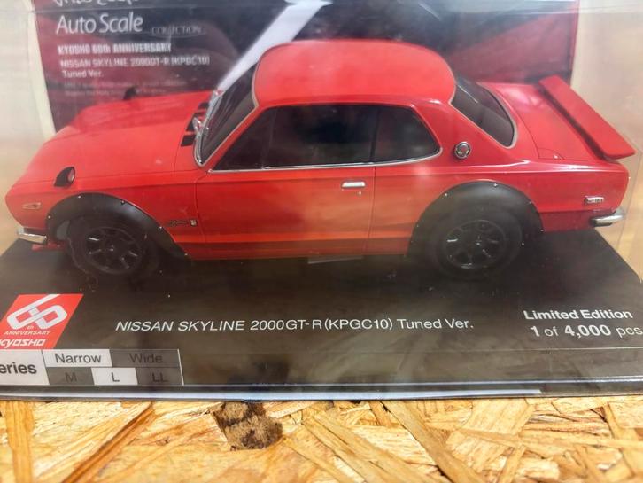 Kyosho Nissan Skyline 2000GT-R (KPCG10) Mini-Z Body Kit, Hobby en Vrije tijd, Modelbouw | Radiografisch | Auto's, Nieuw, Elektro