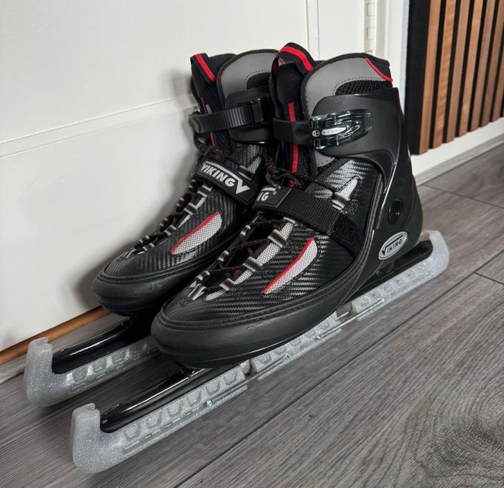 Viking Combi 1 Deluxe combinoor schaatsen maat 47, Sport en Fitness, Schaatsen, Zo goed als nieuw, Combinoren, Viking, Ophalen of Verzenden