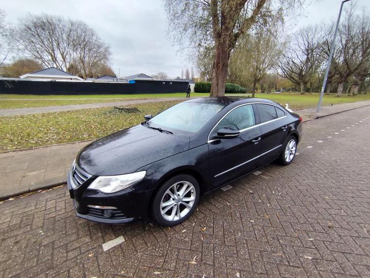 Volkswagen Passat CC 1.8TSI 118KW 2011 Zwart, Auto's, Volkswagen, Passat, Benzine, B, Coupé, Handgeschakeld, Origineel Nederlands
