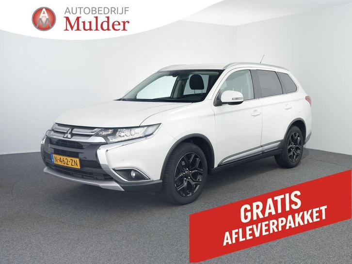 Mitsubishi Outlander 2.0 Instyle 4WD | Camera | Trekhaak | D, Auto's, Mitsubishi, Te koop, Outlander, 4x4, ABS, Achteruitrijcamera