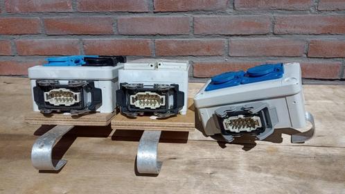 3x Harting 10 polig 10P break out box  multikabel licht, Muziek en Instrumenten, Kabels en Stekkers, Gebruikt, Apparatuur, Ophalen of Verzenden