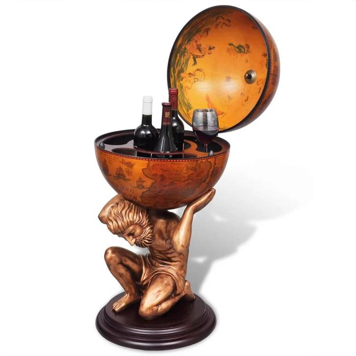 Bar minibar globebar wereldbolbar GRATIS VERZENDING!, Huis en Inrichting, Woonaccessoires | Wereldbollen, Nieuw, Verzenden