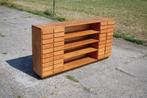Vintage Houten Schoolkast Ladekast jaren '60, Ophalen, Gebruikt, 5 laden of meer, 150 tot 200 cm