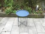 Metalen tafeltje, Tuin en Terras, Ophalen, Gebruikt, Overige materialen, 2 zitplaatsen
