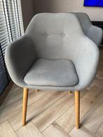 Grijze eetstoelen 6, Huis en Inrichting, Stoelen, Ophalen, Gebruikt, Grijs, Vijf, Zes of meer stoelen