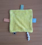 Knuffeldoekje, Labeldoekje, Knuffel van Snooze Baby Geel, Ophalen of Verzenden, Zo goed als nieuw, Overige typen