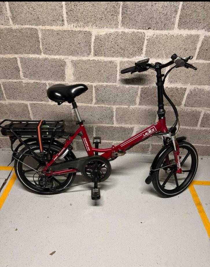 Zeer nette Lacros Scamper S400 - Opvouwbare E-bike, Fietsen en Brommers, Fietsen | Vouwfietsen, Gebruikt, Overige merken, 20 inch of meer
